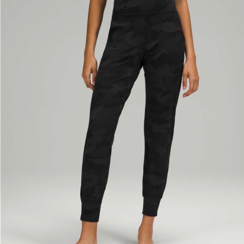 lululemon athletica Black Camo High-Rise Joggers
